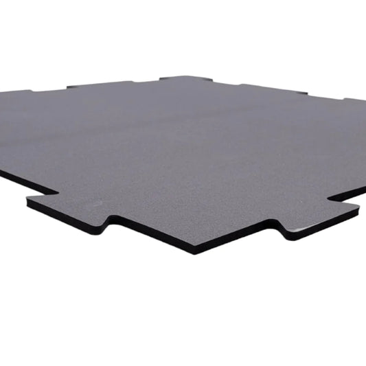QS Rubber Mat 24”x24”x6mm OD Interlocking Tile - Black