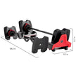 Bowflex Selecttech 2080 Barbell - With Curl Bar (20 - 80 LB)