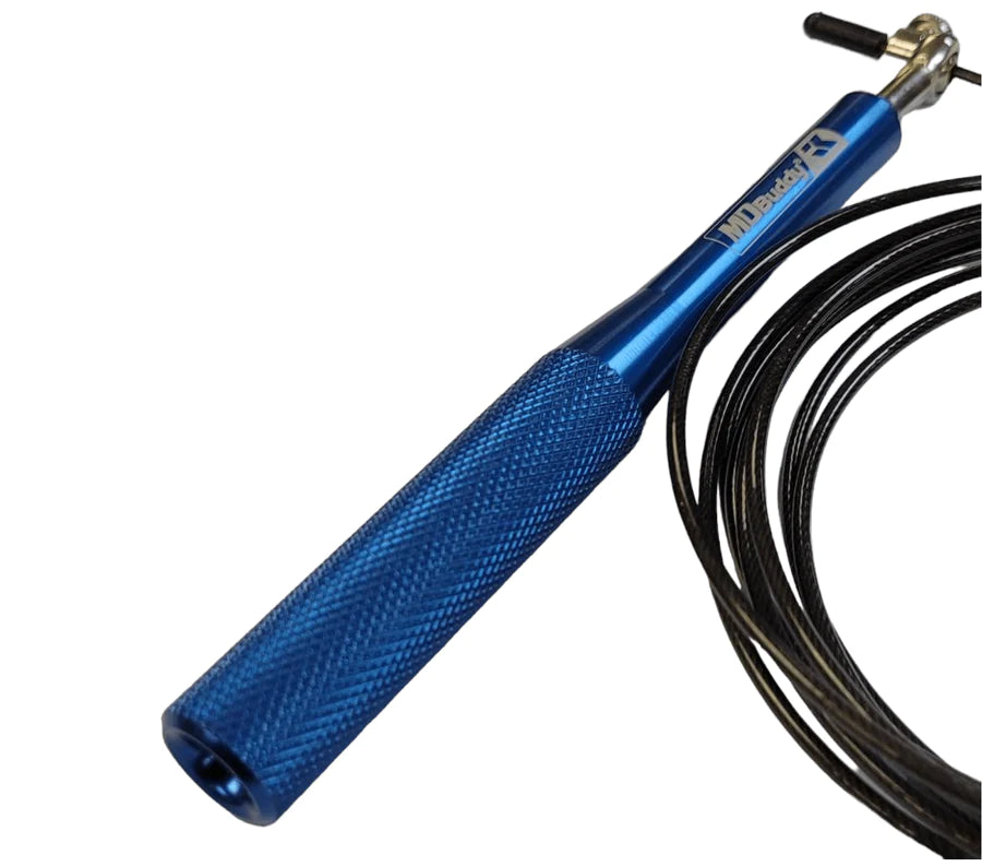 MD Buddy Wire Cable Speed Rope -Blue Handle