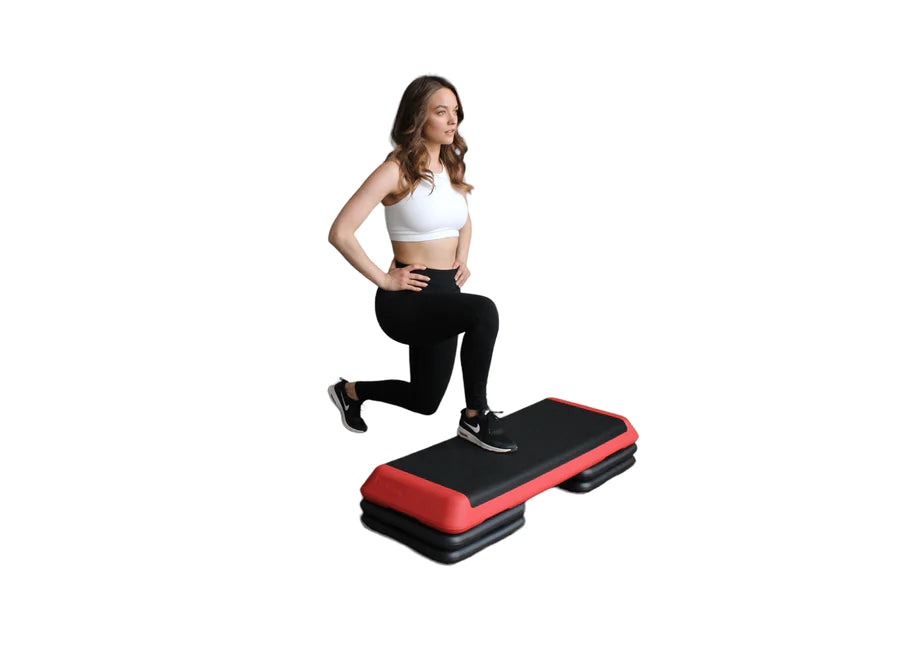 MD Buddy Xl Aerobic Step (Red & Black)