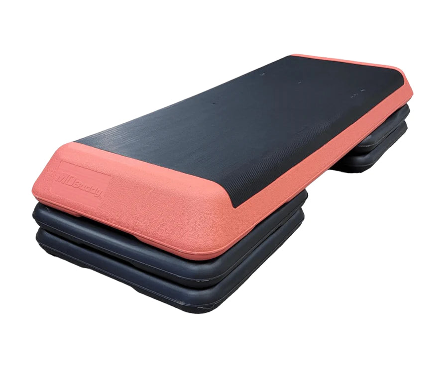 MD Buddy Xl Aerobic Step (Red & Black)