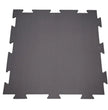 QS Rubber Mat 24”x24”x6mm OD Interlocking Tile - Black