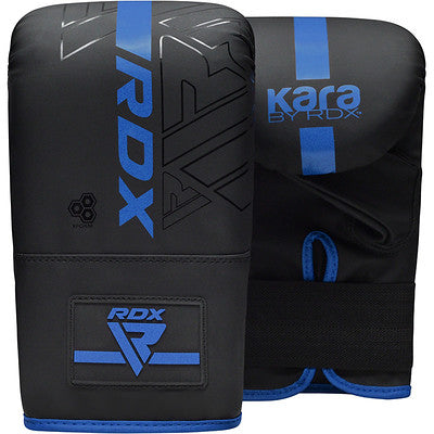RDX Bag Gloves for Heavy Punching Training, Maya Hide Leather Kara Punch Mitts for Sparring, Boxing, MMA, Muay Thai, Kickboxing, Focus Pads and